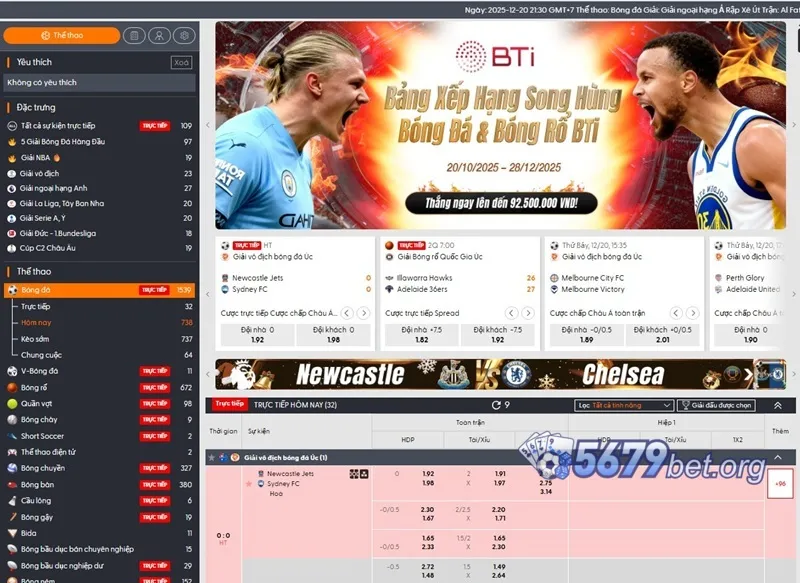 bti thể thao 5679 com