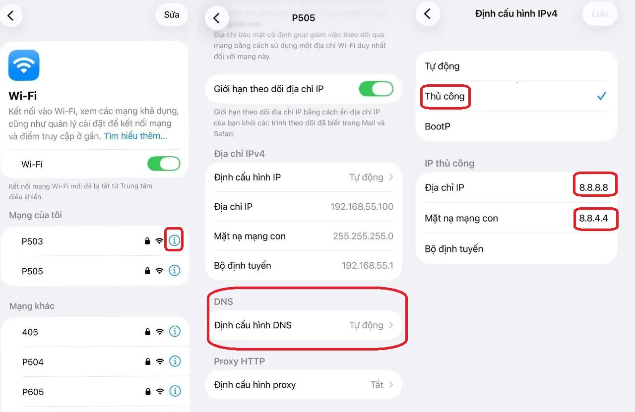 đổi dns
