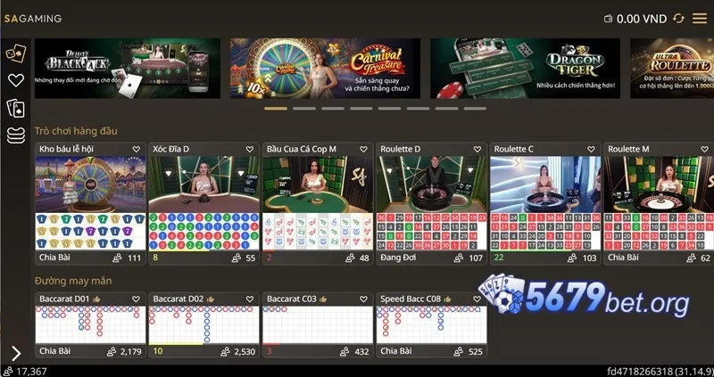 sa gaming 5679 com