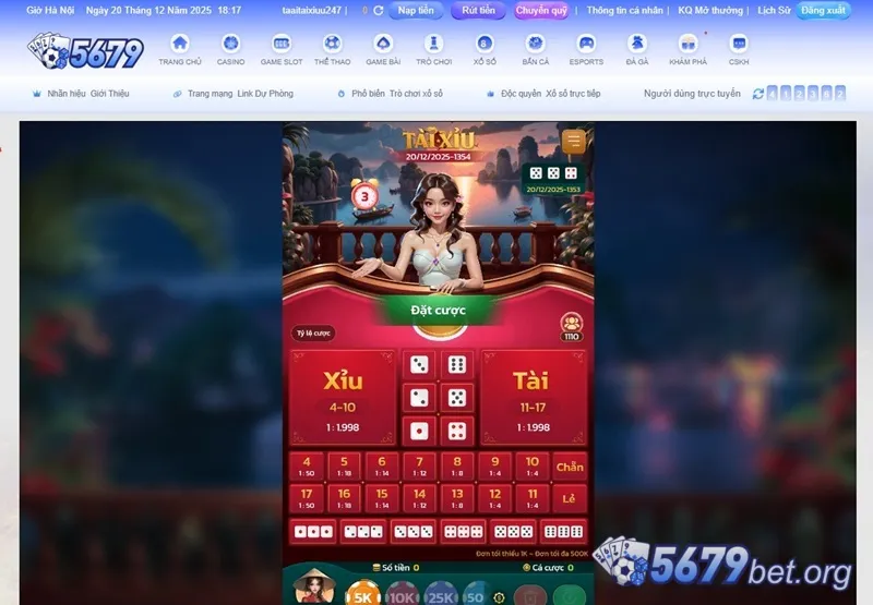 tài xỉu 30s 5679 com